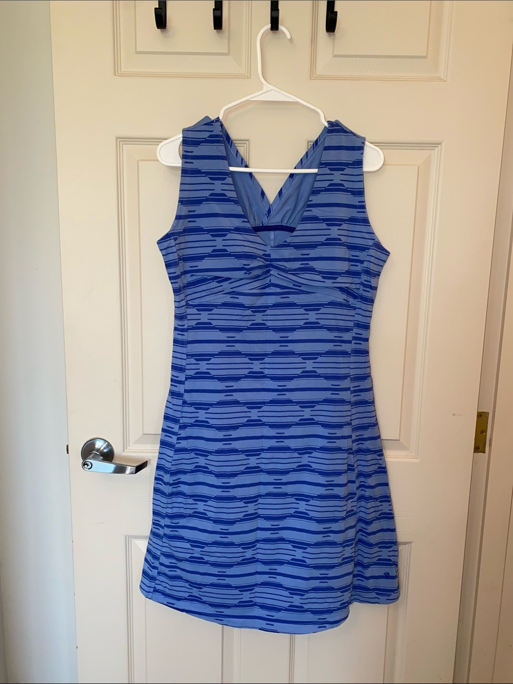 Cotton Blue Striped Sundress